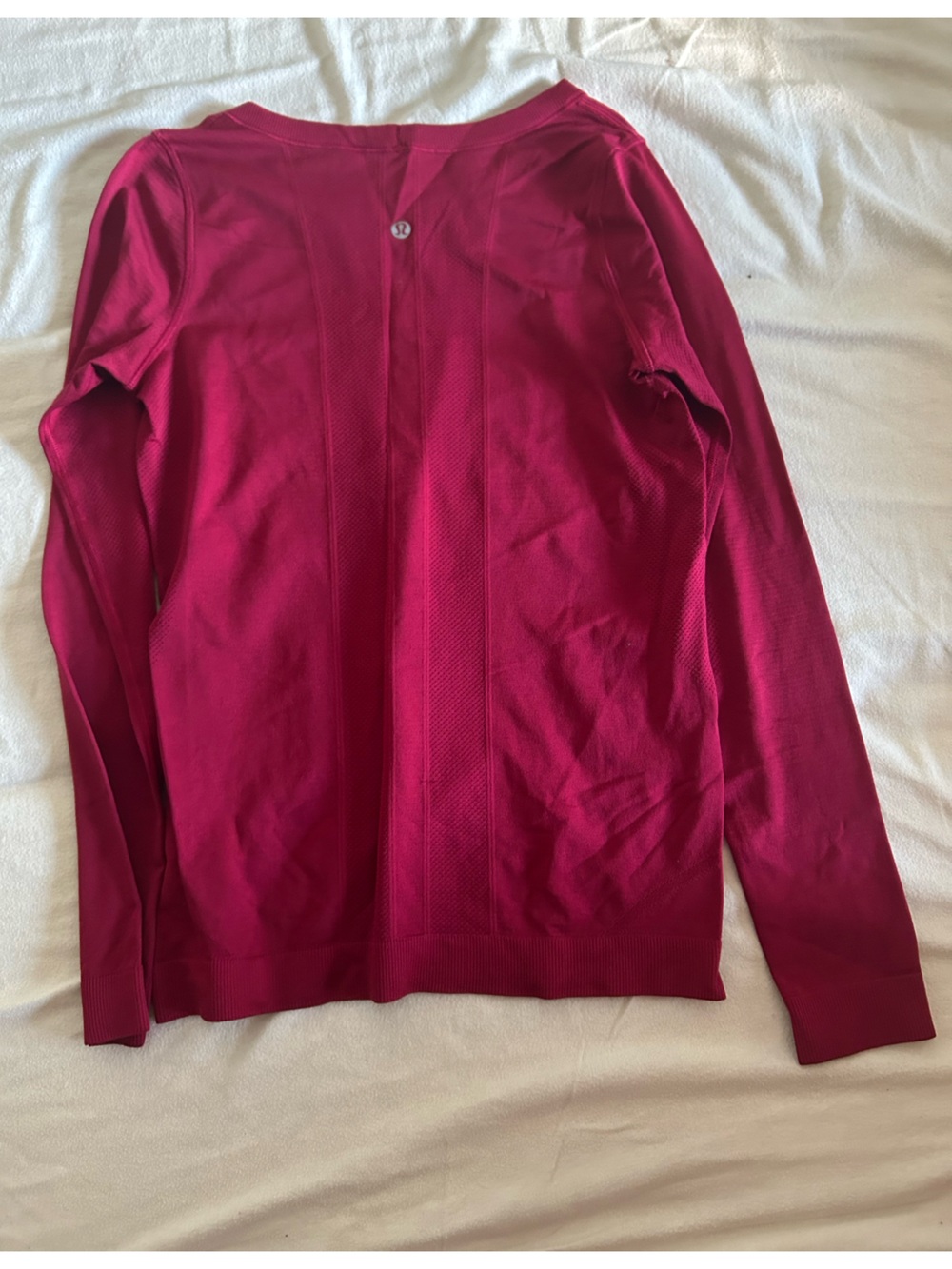 lululemon athletica women’s Long-Sleeve Top in Berry